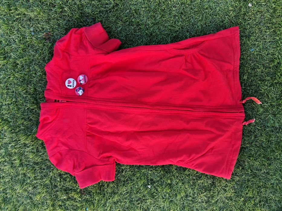 Casaco T-Shirt Colete vermelho S  Minnie Disney