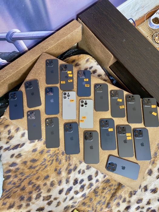 Корпус Iphone 15 pro Original с донора физ сим все цвета