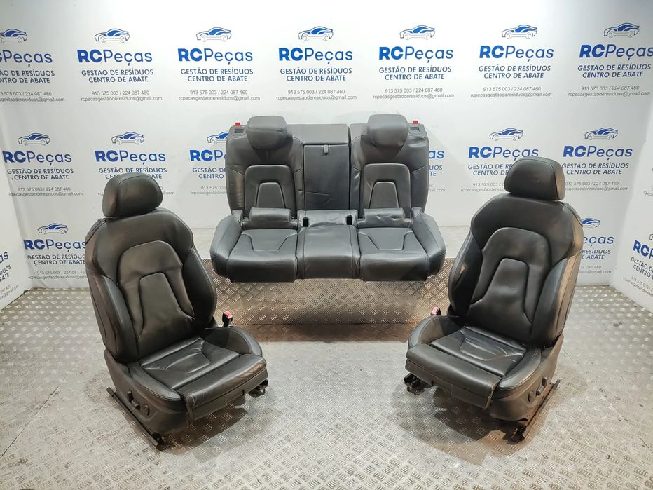 Conjunto Bancos Originais Pele Audi A5 8T S-Line 3 Portas