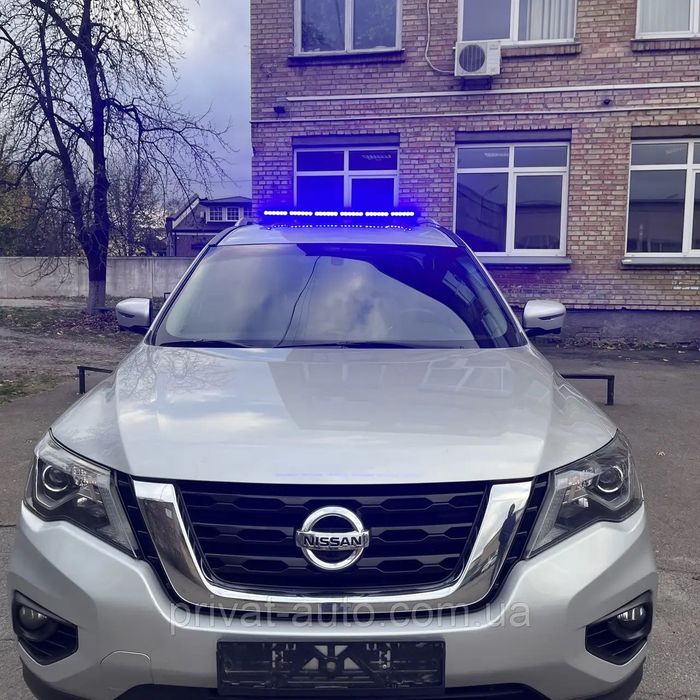 Стробоскоп-мигалка на крышу Балка LED 96см, 12/24v желтый оранжевый