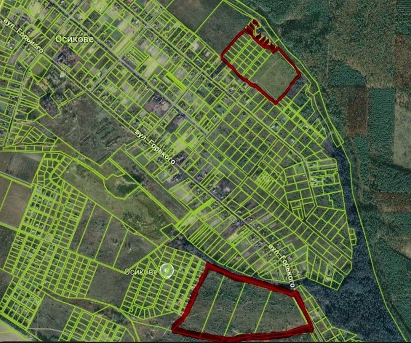 Продаж земельної ділянки в живописному місці с.Осикове Фастівський рай - More