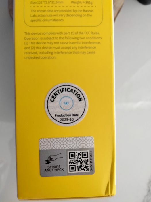 Павербанк Baseus 45w 20000mah