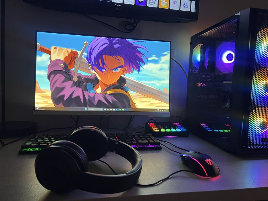 PC gamer COMPLETO (Oportunidade) RTX 4060 8GB , RYZEN 7 5800X 32GB RAM