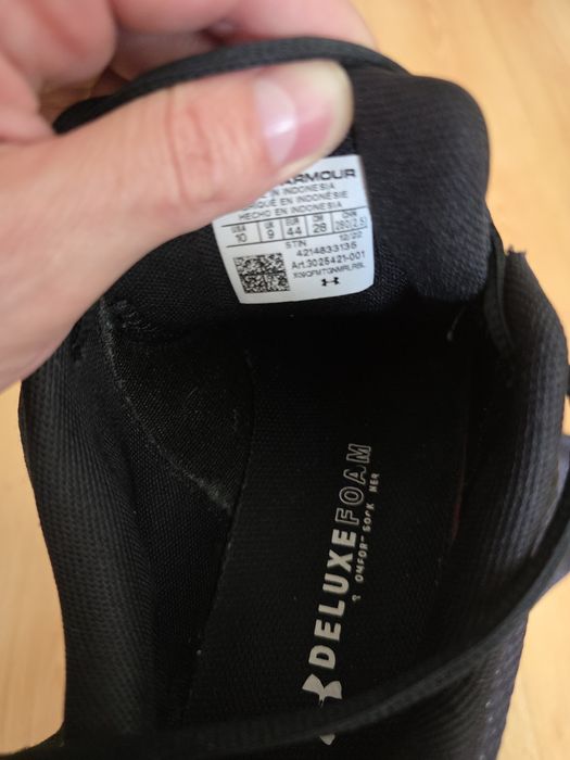 Jak nowe r.44(28cm)Under Armour Charged Impulse 3.