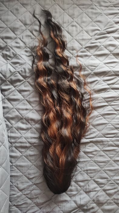 Doczepiana kitka kucyk na klamrze 70cm