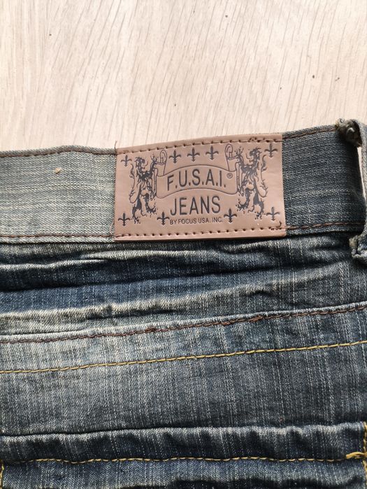 Spodnie jeansowe krótkie męskie USA