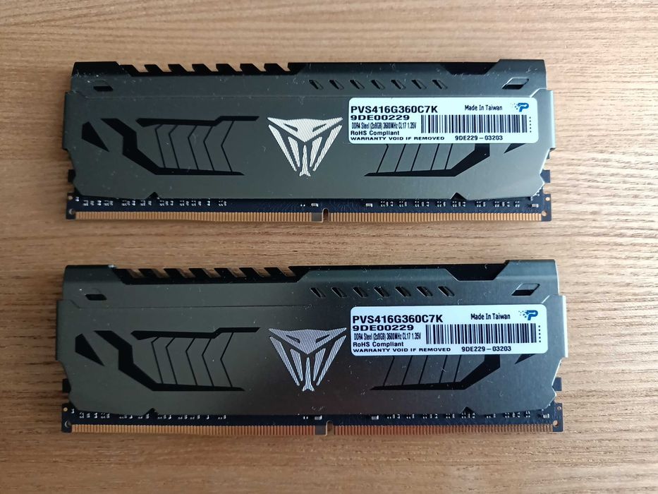 Patriot Viper Steel DDR4 3600 MHZ CL17 2x8GB 16GB