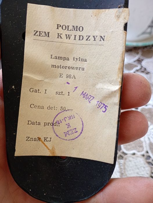 Lampa komar ryś żak nowa w orginale