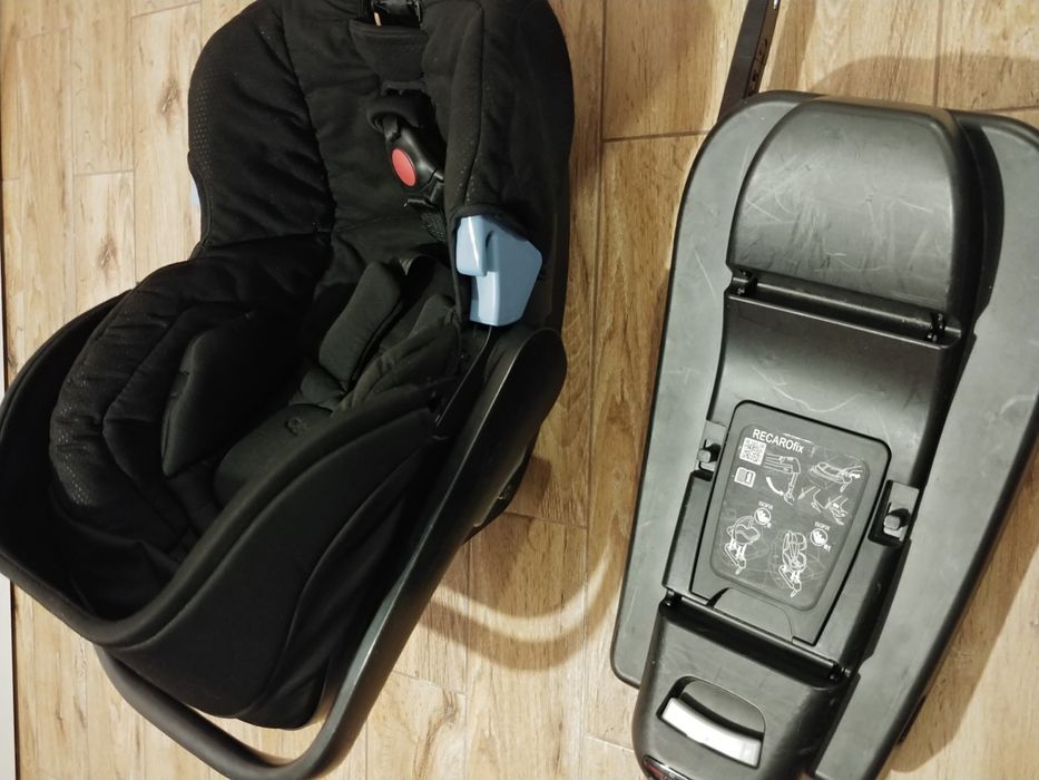 Fotelik 0-13 Recaro isofix z bazą