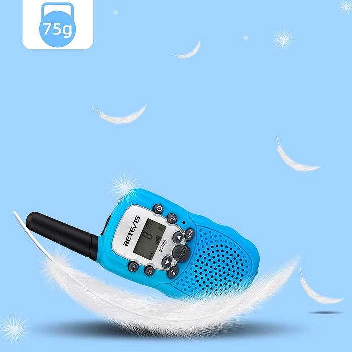 Retevis RT388 Walkie Talkie Rádios Lanterna Campismo Brinquedo  Natal