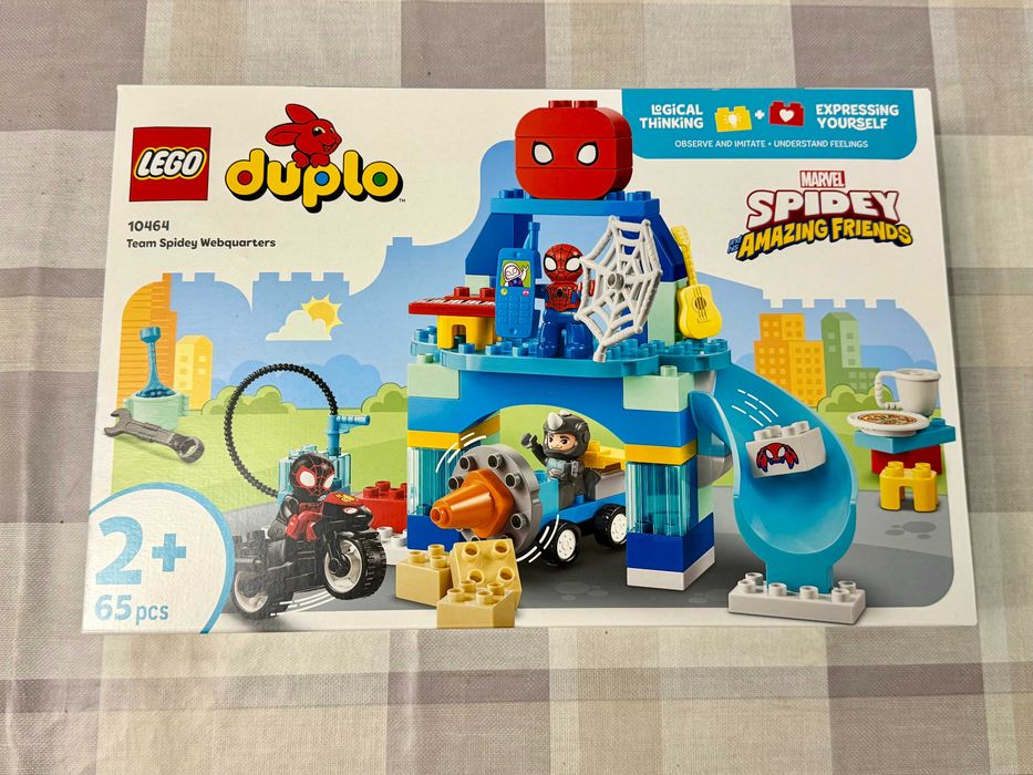 LEGO DUPLO 10464 Base Aranha Spidey – Novo e lacrado