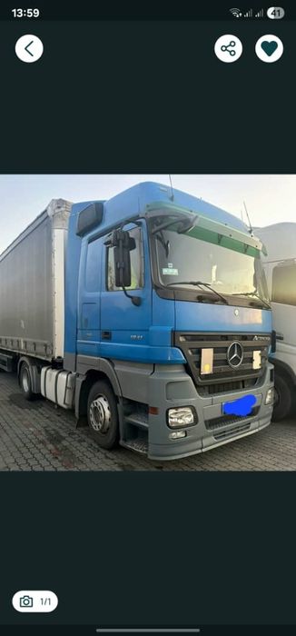 Sprzedam actros 1844 uzywany