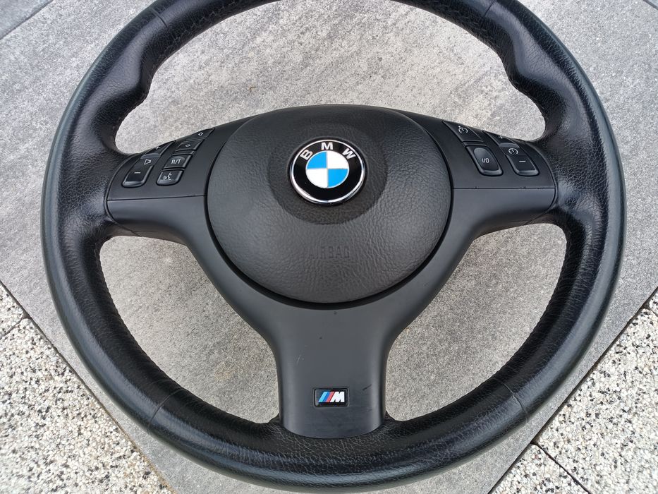 Oryginalna kierownica Mpakiet z multifunkcją BMW E46 E39 E38 X5 E53