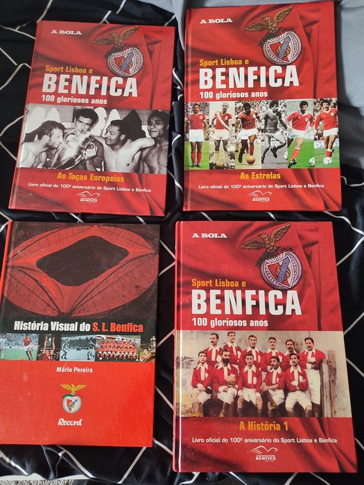 Vendo livros do Benfica