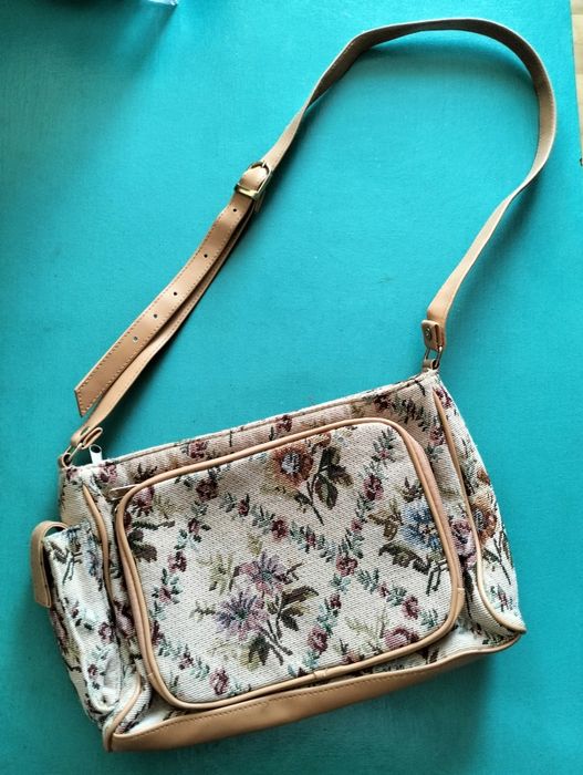 Torebka gobelinowa : 33 x 20 x 7cm