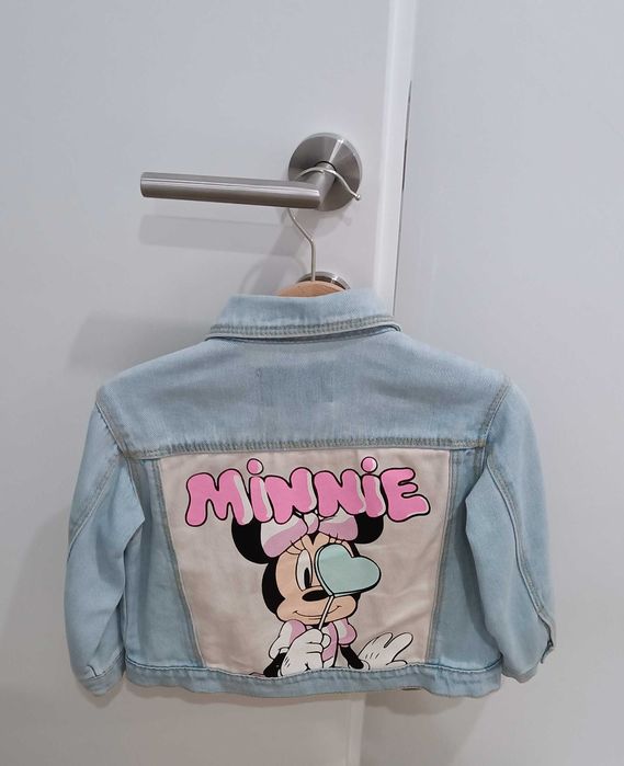 Casaca de ganga da Minnie (Zara - 18/24 meses)