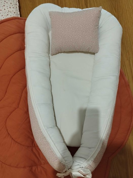 Puericultura, saco, muda fraldas, porta toalhetes e ninho