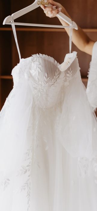 Suknia ślubna Essence of Australia Ivory | 7300 zł salon | rękawki