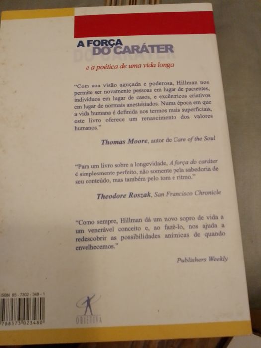 A força do caracter e a poética de uma vida longa-1 edicao -12E-Refeiçao Bébé,-2E Desde 2E