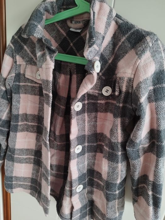 Koszula dla dziewczynki w kratę 122