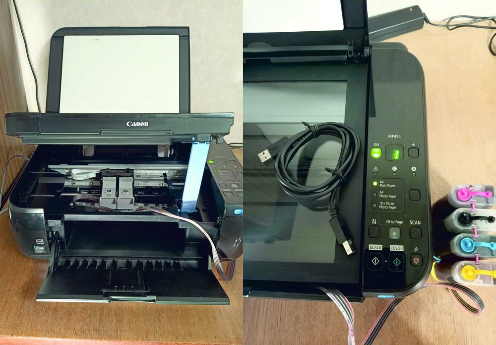 БФП   Canon PIXMA MP495, WiFi, USB (принтер/сканер/ксерокс) струменевий друк, б/у