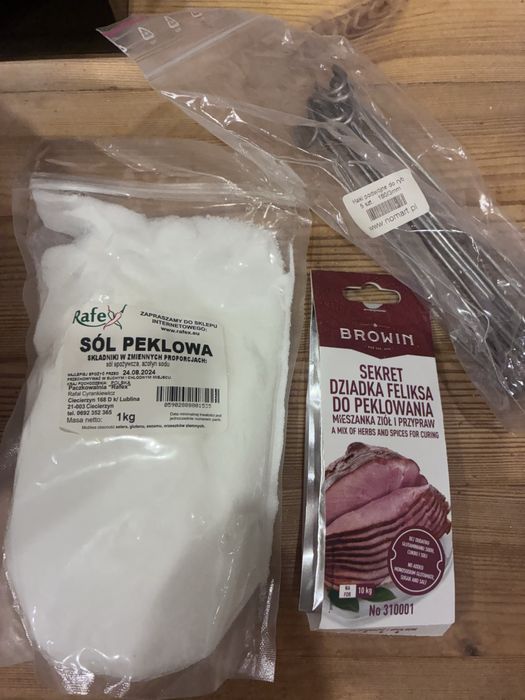 Zestaw do wędzenia.