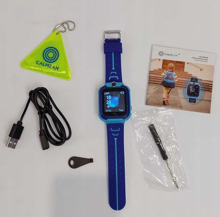 Nowy smartwatch CALMEAN Easy niebieski