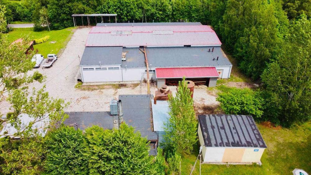 Sprzedam halę  magazynowo-produkcyjną z biurem