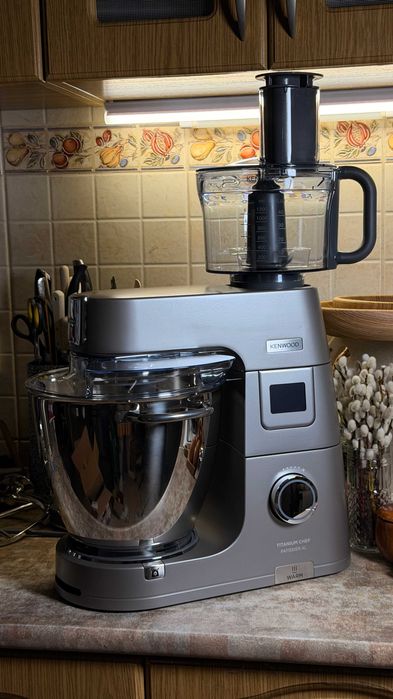 Кухонна машина Kenwood KWL 90.244 SI Titanium Chef Patissier XL ( ТОП версія)
