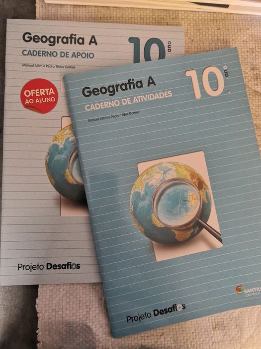 Manual Geografia 10 + Caderno de actividades