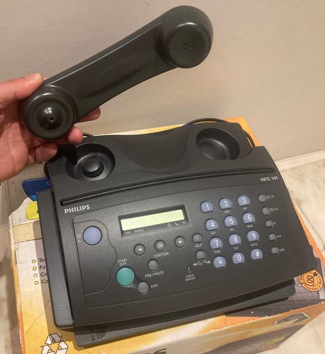 Telefone, Fax e Fotocopiadora Philips HFC-141 (novo)