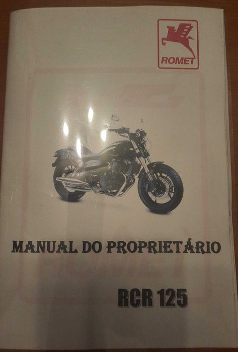Mota Romet RCR 125 (MITT MB 125) Poucos KMs NOVO PREÇO