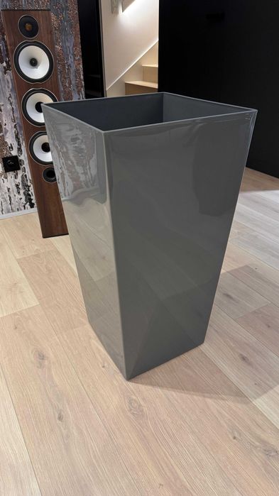 Donica Lamela Finezja 40x40 cm szary/grafit