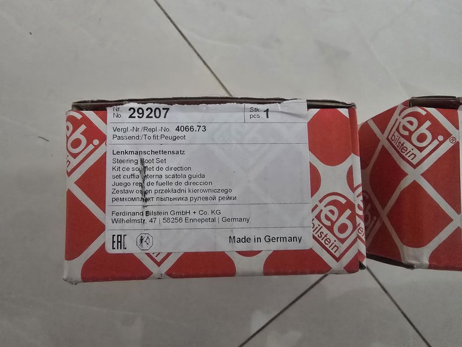 SPRZEDAM 2 NOWE osłony FEBI 29207