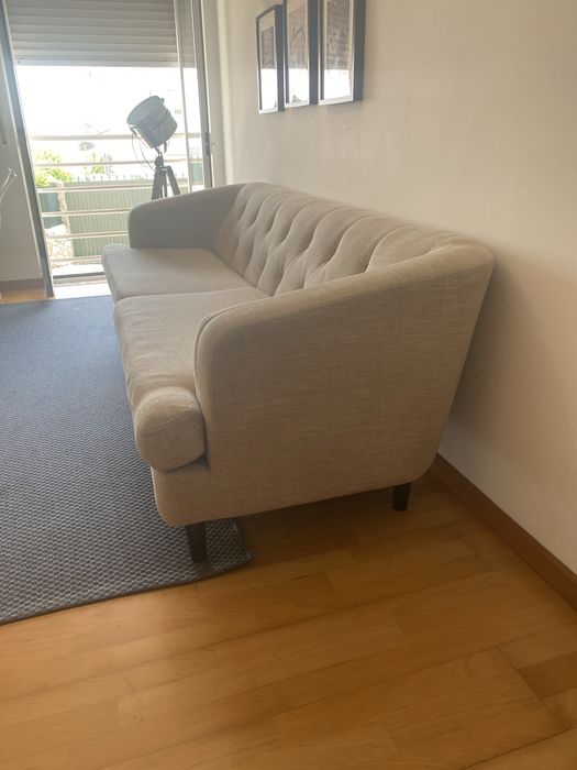 Sofá de Tecido 3 Lugares | Design Moderno