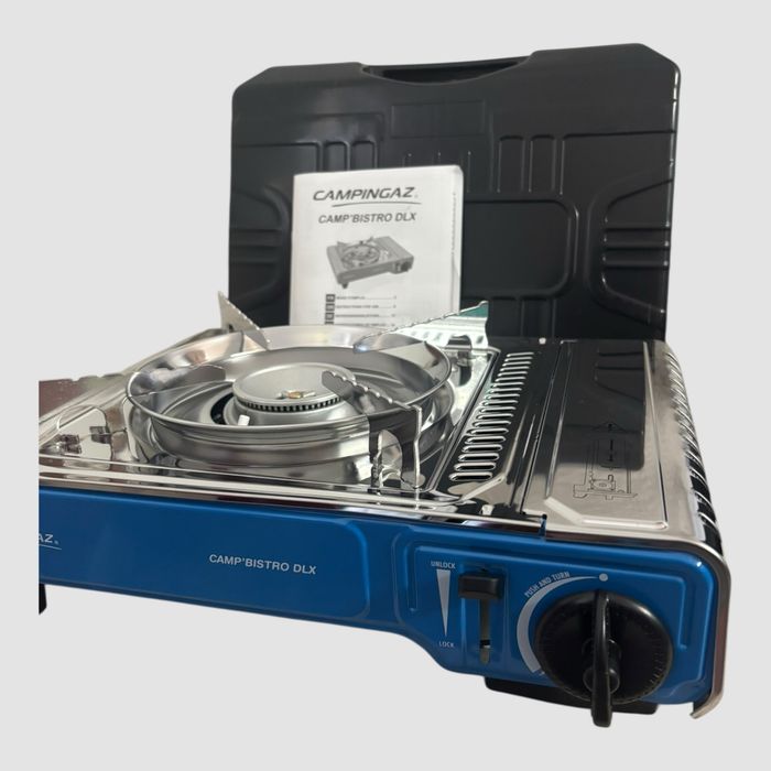 Fogão Portátil a Gás Campingaz Camp Bistro DLX 2200W com Mala