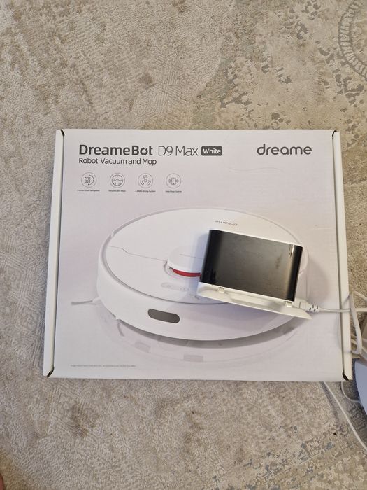 Робот-пилосос Dreame D9 max, на запчастини або ремонт