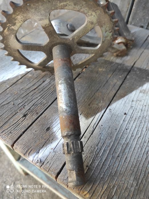 Передняя звезда на мопед Дырчик