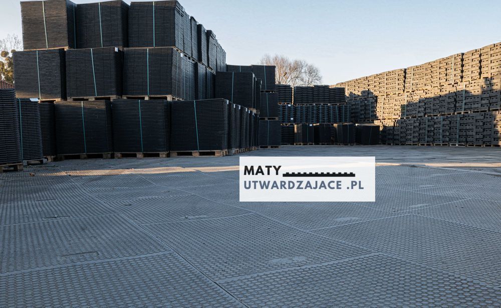 mata drogowa/ utwardzenie terenu / droga tymczasowa /120x80