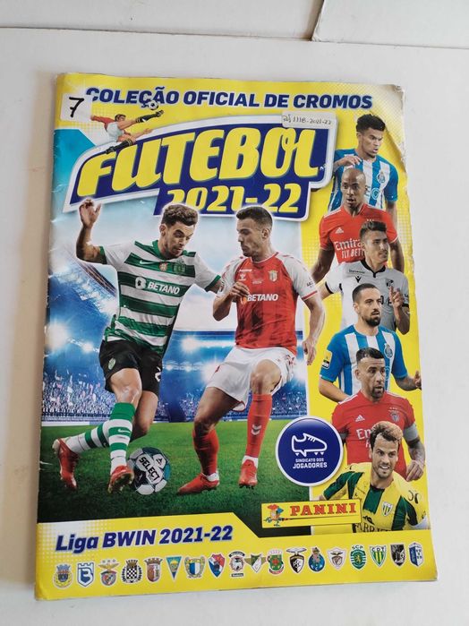 Cadernetas de Futebol “Panini” incompletas