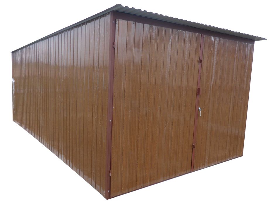 Garaż Blaszany WZMOCNIONY Blaszak na budowę Brama Garaż na wymiar !!!