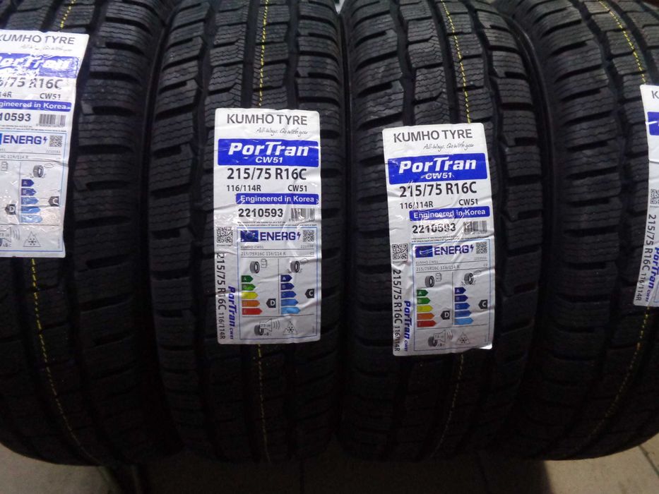 215/75R16C KUMHO ProTran CW51 - do bus-a , Nowe Opony Zimowe , ANDAR