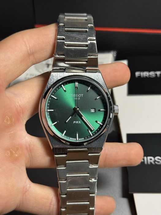 Годинник Tissot PRX Silver / Green — Без передплат / Офіційний ФОП / Гарантія