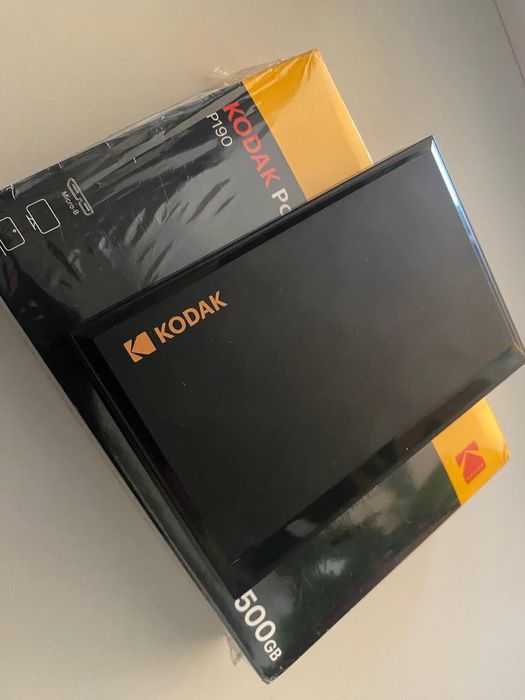 KODAK 500 GB - Зовнішній накопичувач - жорсткий диск з коробкою кабель