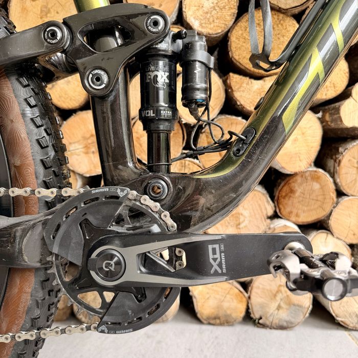 Giant Anthem Advanced Pro 1 pomiar mocy, sram AXS