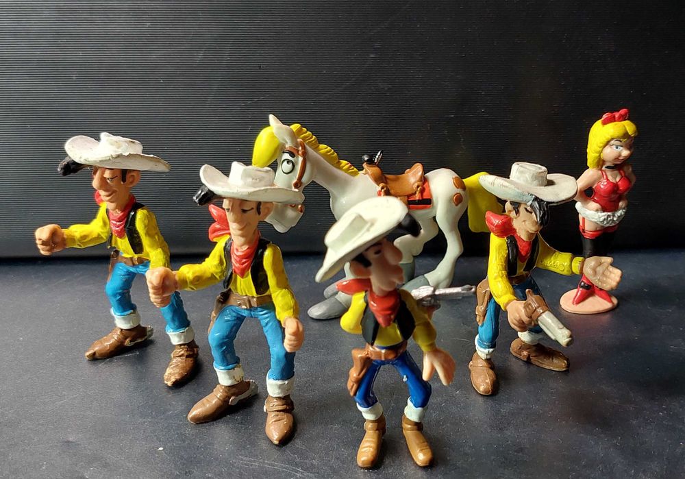 PVC Figurines. Lucky Luke Gallery