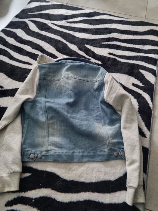 Kurtka katana jeansowa z bluzą 38 40 42