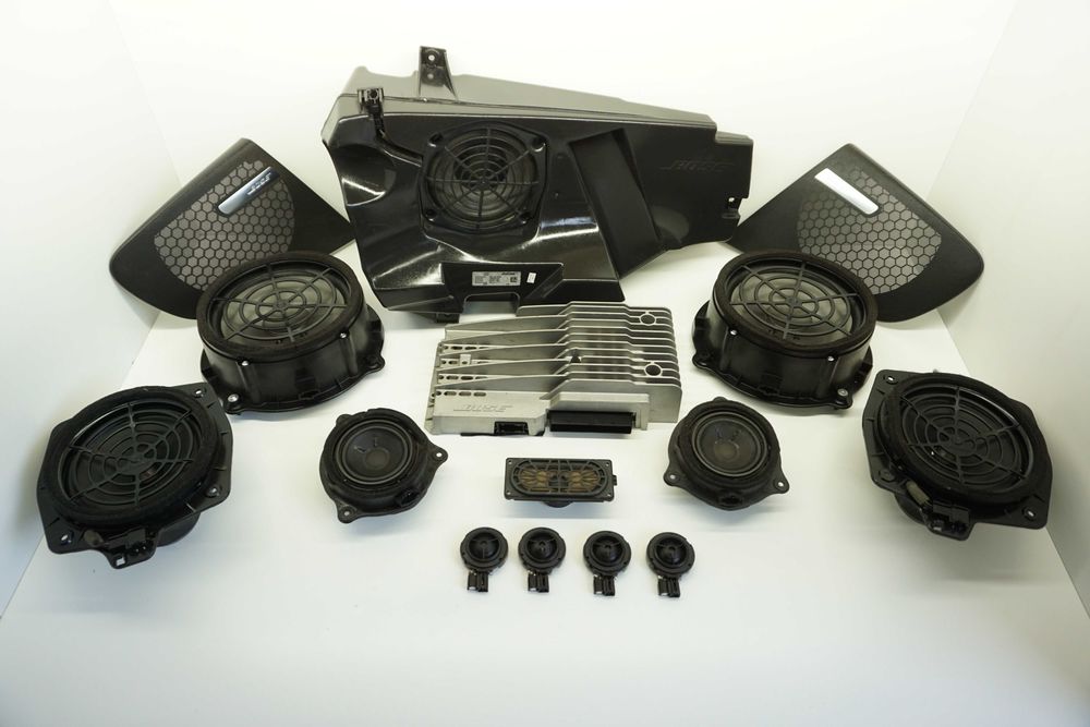Wzmacniacz BOSE Audi TT RS 8J Cabrio Coupe subwoofer głosniki komplet*