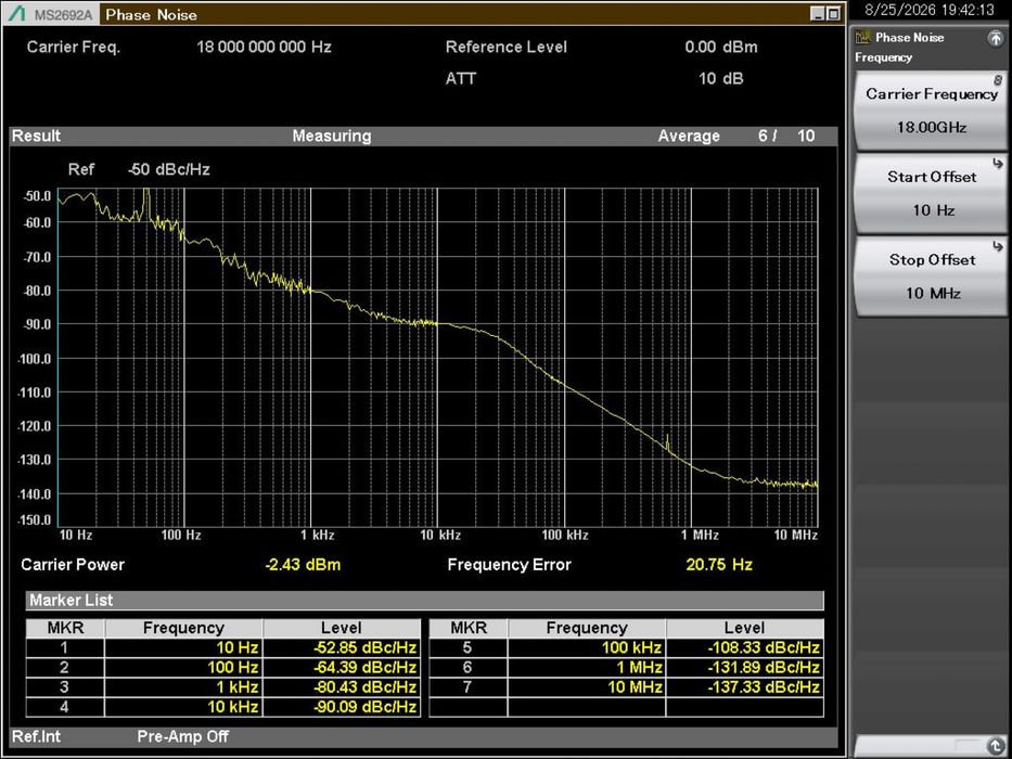 HP Agilent 8673B 2 - 26.5GHz