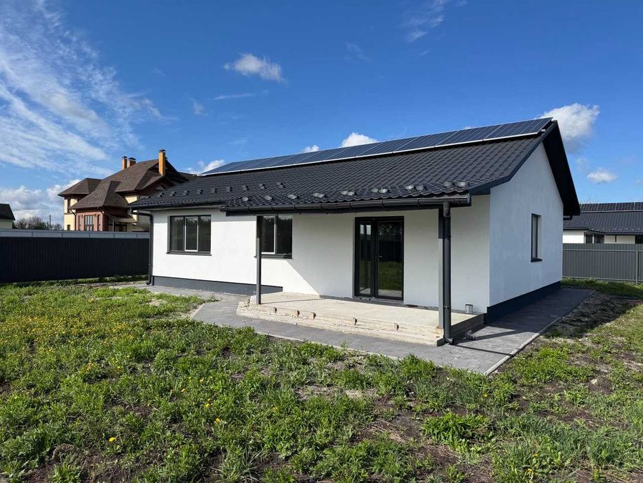 Акція! новий будинок 92 м2  чистове оздоблення сонячна станція 6 кВт